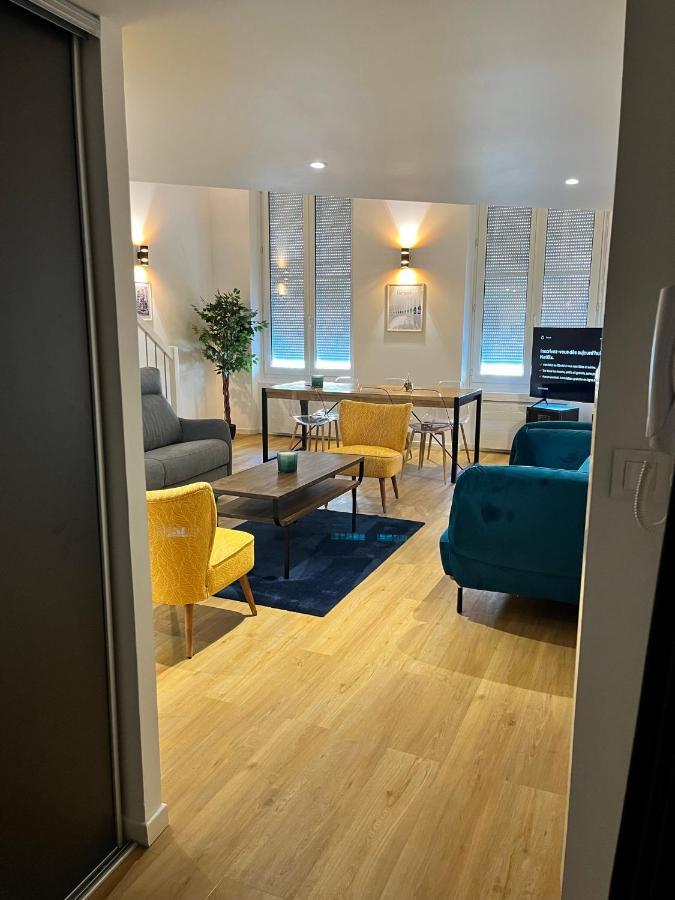 Aux Clefs Des Sacres - Dans Un Hotel Particulier Situe Rue Du Marc - Reims - Hyper Centre Forum Mairie Boulingrin Kültér fotó